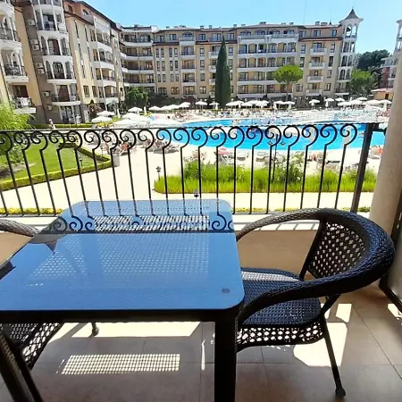 Appartamento 2 Royal Sun E24 With Poolview And Big Balcony Sunny Beach